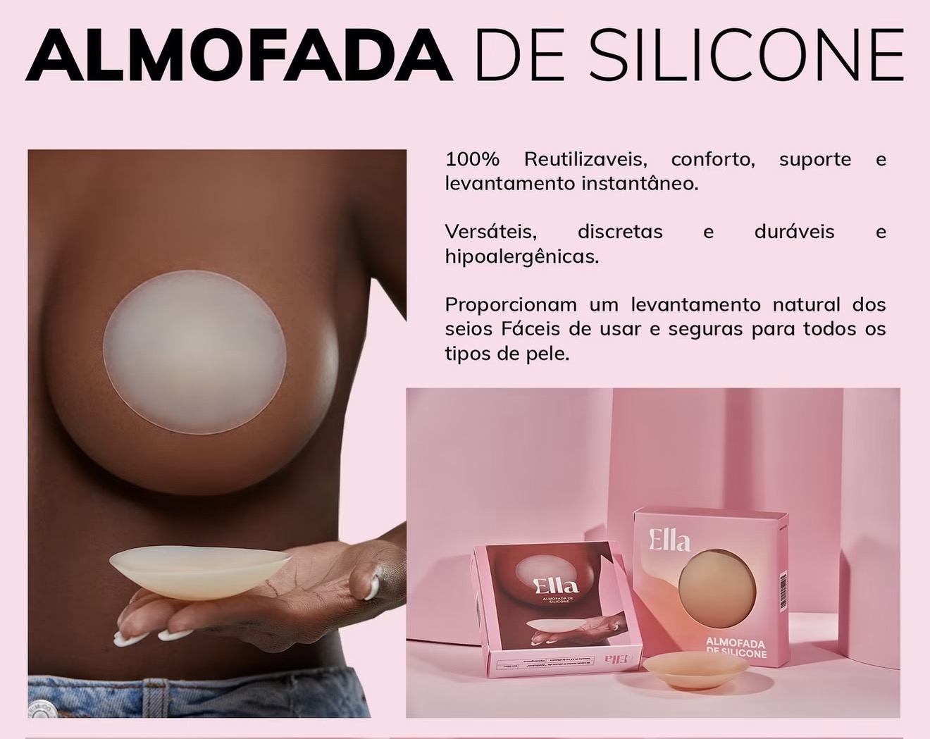 Almofadas de silicone 